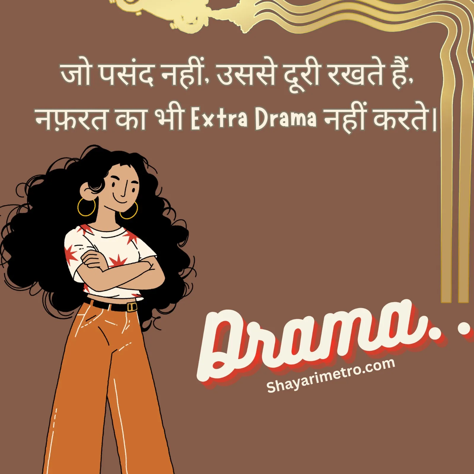 Gajab Attitude Shayari Pic