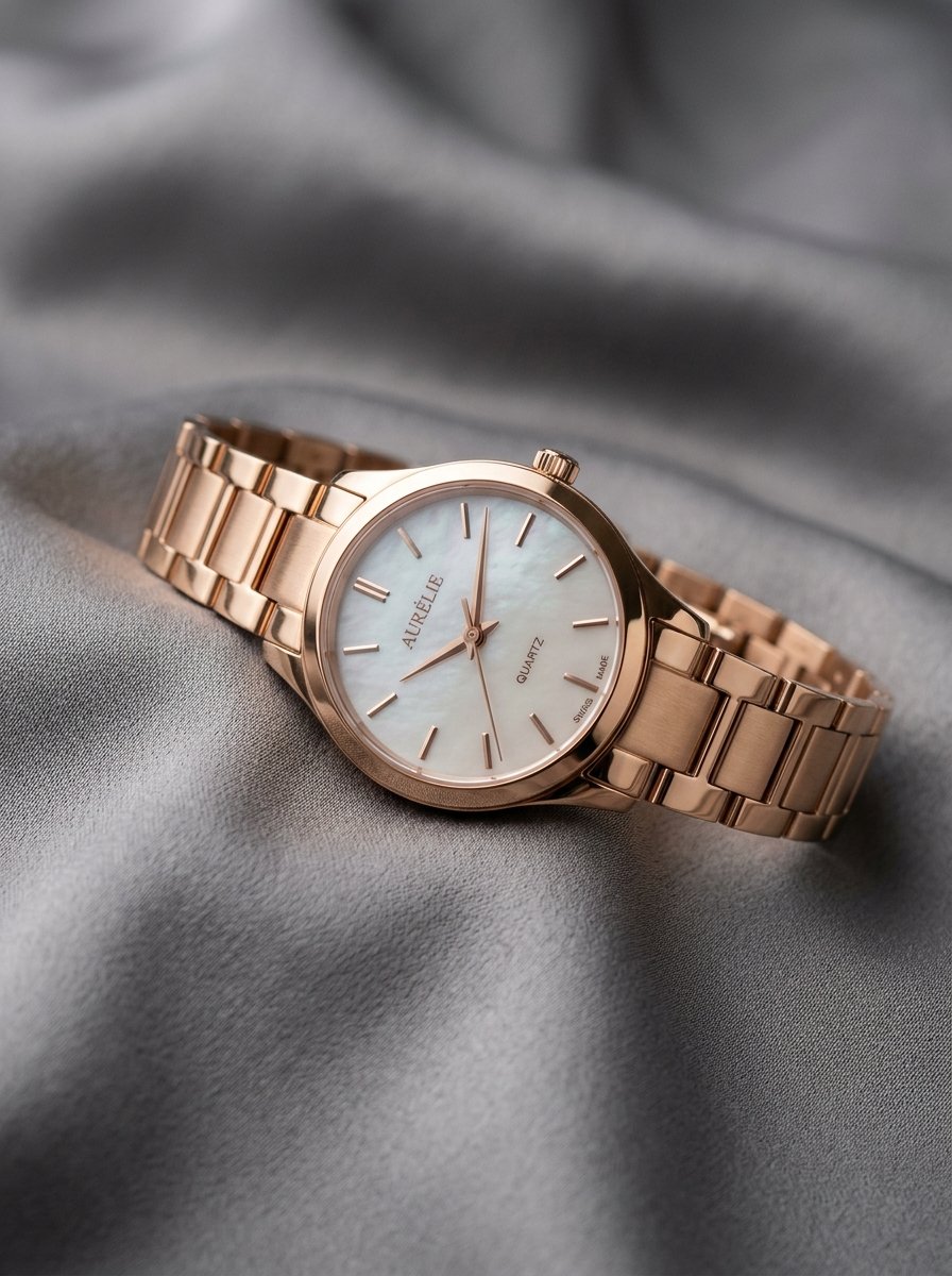 Styledose Women's Luxury Rose Gold Analog Watch