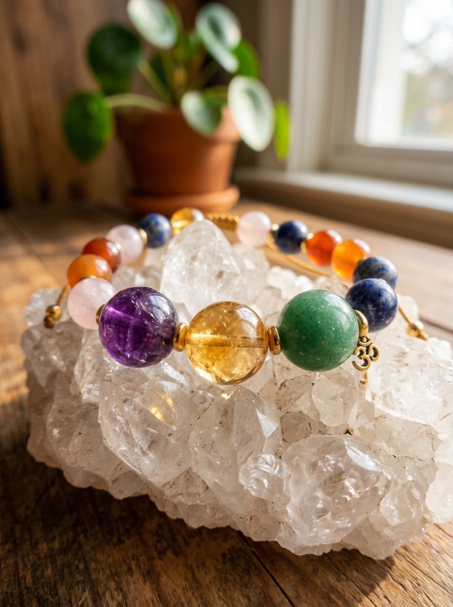 REBUY Money Magnet Healing Crystal Bracelet