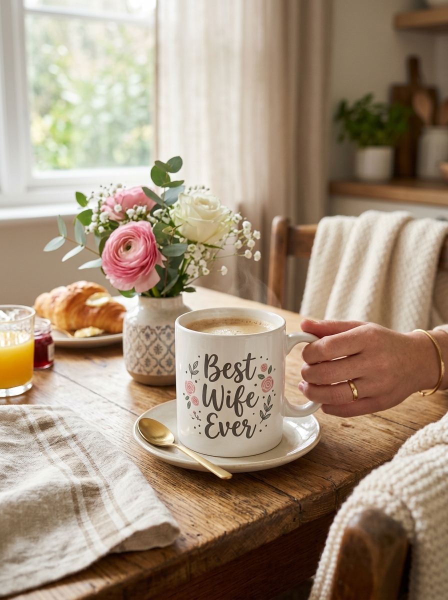 Sky Trends 'Best Wife Ever' Printed Coffee Mug