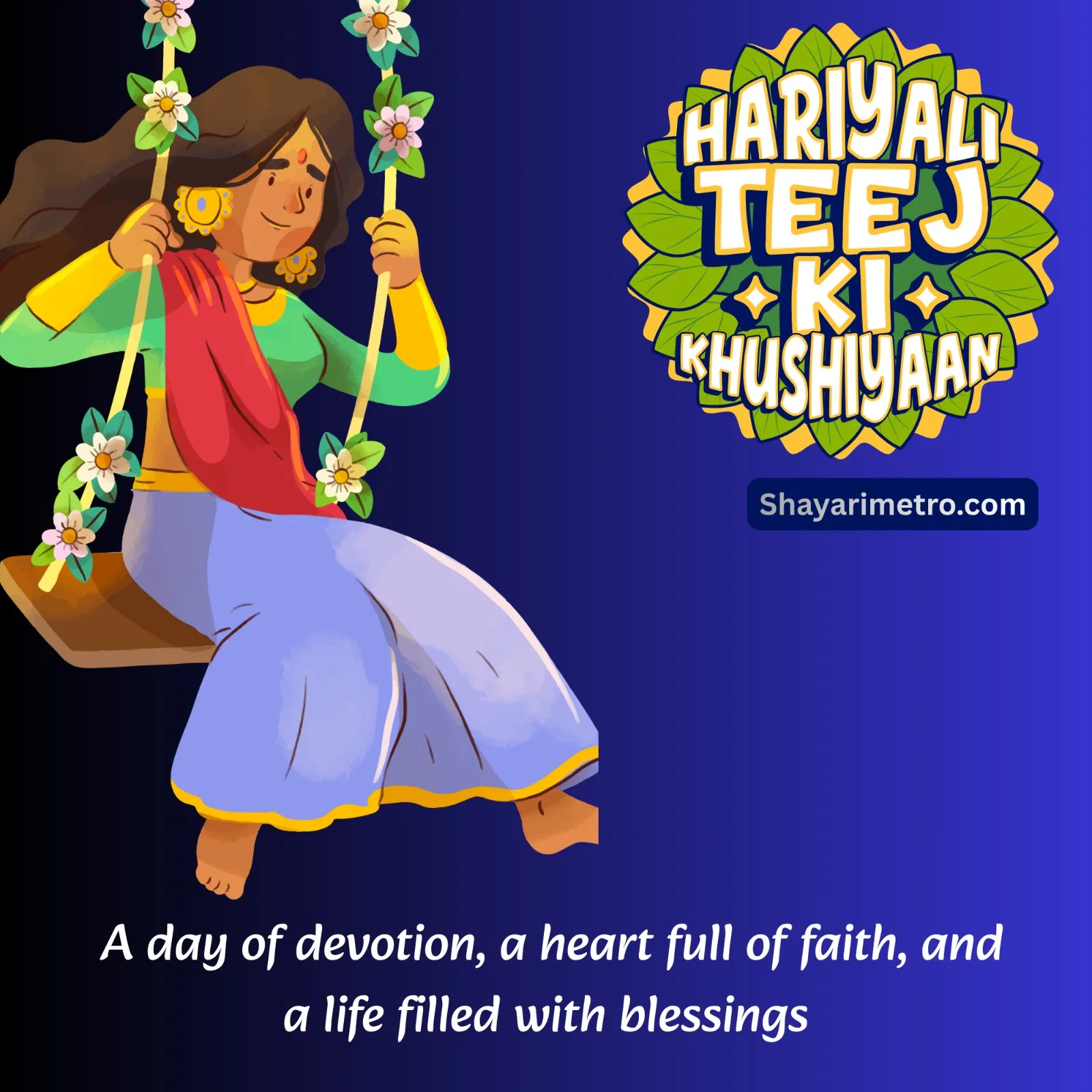 Teej Wishes Image 27 HD Download — Teej Greetings & Status